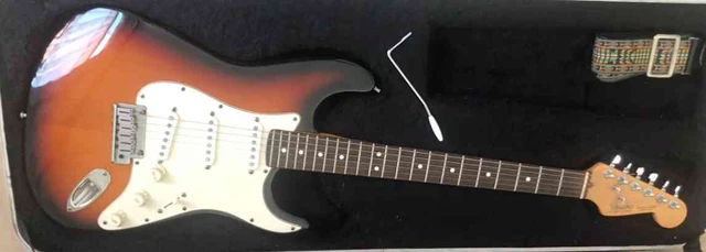 Guitare Fender Stratocaster USA Sunburst 1989 comme neuve