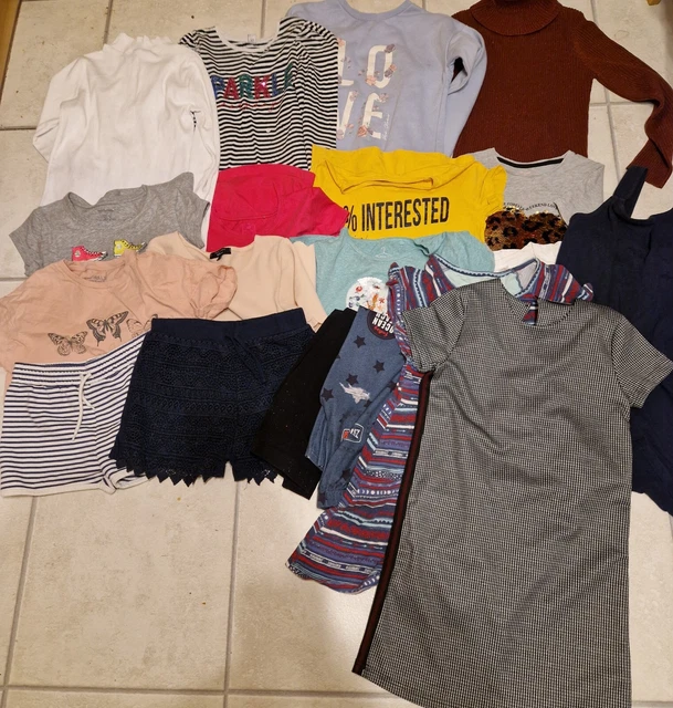 girls clothes age 11-12 12-13 years summer bundle.