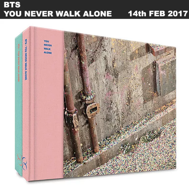 YOU NEVER WALK ALONE [ RIGHT Ver. ] BTS WINGS ALBUM CD + Photobook +  Photocard + FREE GIFT