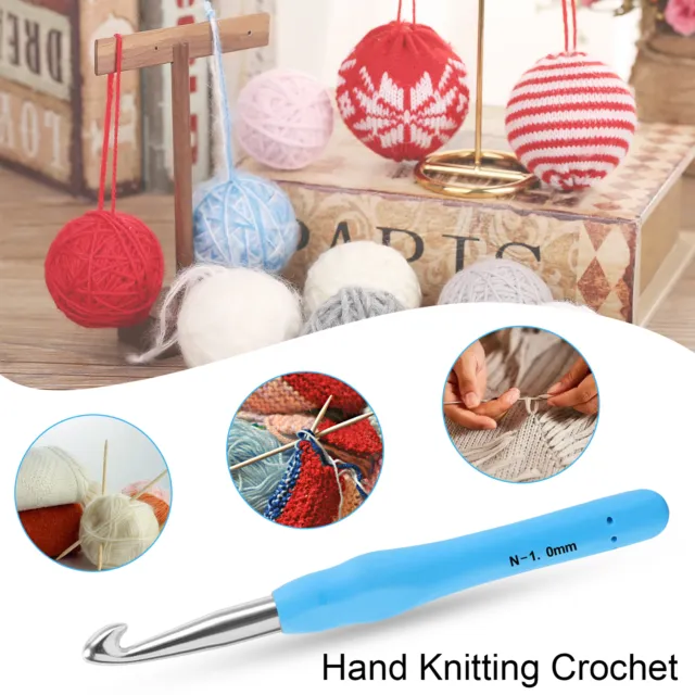 1 Pc/set Knitting Needle Ergonomic Sewing Tools Extended Handle Crochet Hooks