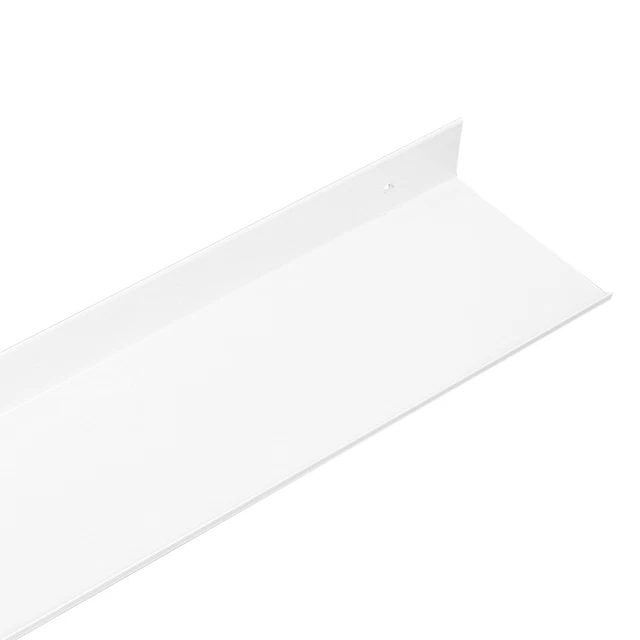 (White 60cm)Aluminum Alloy Wall Rack Bathroom Wall Rack Shelf Rust Proof