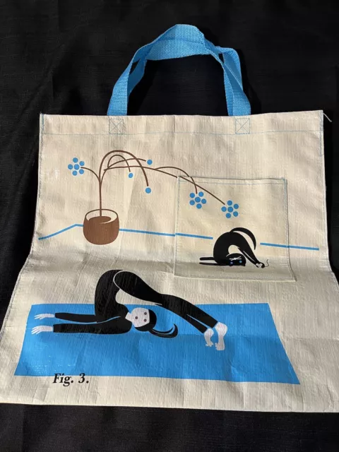 Blue Q Shopping Tote Yoga Cat 2011