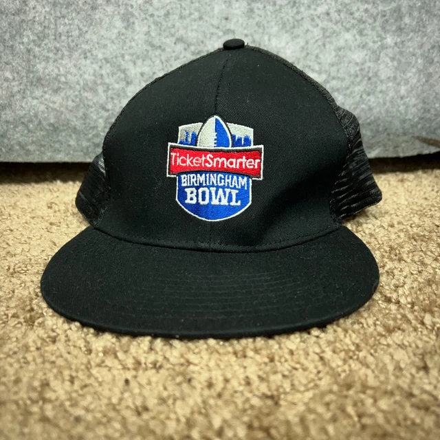 Football Mens Hat Snapback Black Blue Trucker Birmingham Bowl 2021 NCAA Football