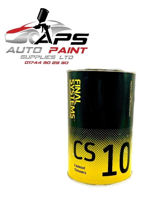 FINAL SYSTEMS Fadeout Thinner CS50 1 L Forniture carrozzeria vernice laccata primer