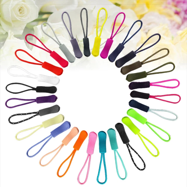 120 Pcs Boots Zipper Fixer Bag Zipper Puller Metal Zip Ties Zipadee Zip Repair