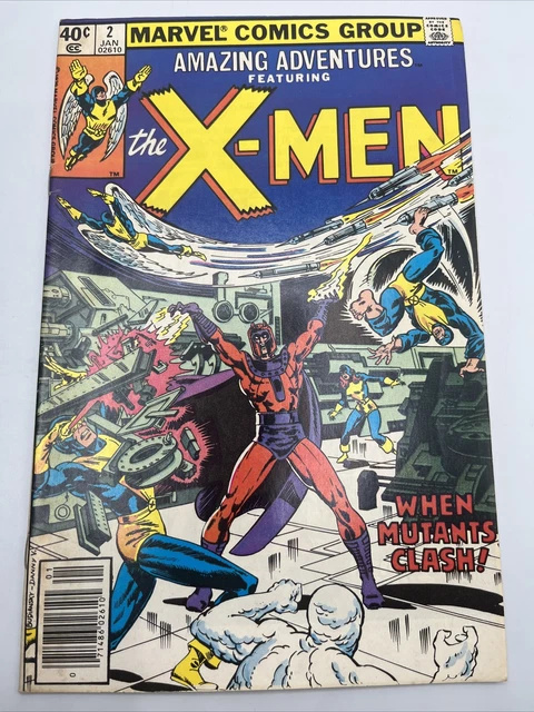 Amazing Adventures Marvel Comic Book Featuring The X-Men Vol 2 # 2 1980