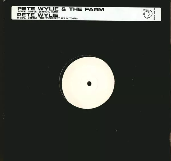 Pete Wylie & The Farm - Sinful! (12", Promo, W/Lbl)