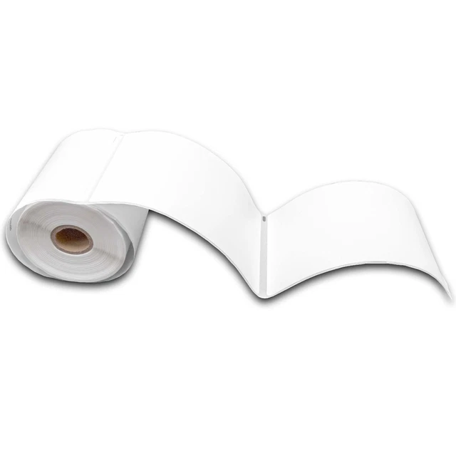 Molabel Étiquettes 5 Rouleaux pour Dymo S0722430 99014 101 x 54mm avec Puce - Compatible avec les Imprimantes Dymo LabelWriter 450-220 Étiquettes par Rouleau Molabel Étiquettes 5 Rouleaux pour Dymo S0722430 99014 101 x 54mm avec Puce - Compatible avec les Imprimantes Dymo LabelWriter 450-220 Étiquettes par Rouleau