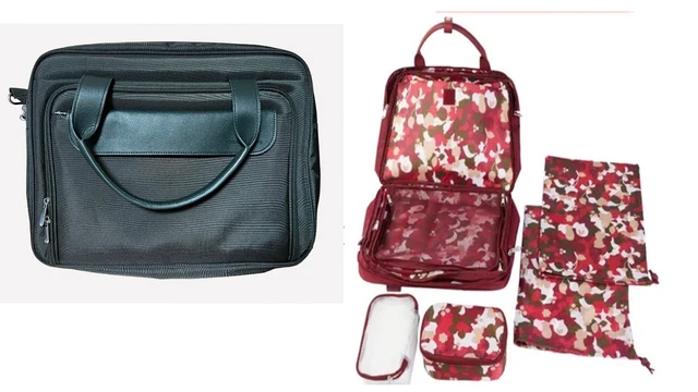 Samantha Brown Carry-All Travel Bag Luggage Organized Carry On~  Forest Green
