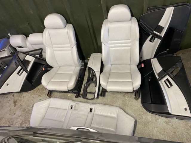 BMW E60 M5 Silverstone Merino Leather Interior Complete