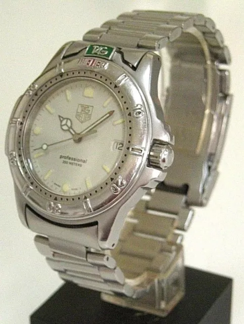 Tag Heuer 4000 Professional 200M 999.706K Watch, Men´s, Date, St-St, Qutz, Box