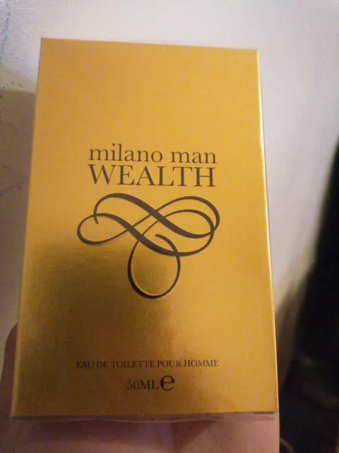 MILANO MAN WEALTH Eau De Toilette Pour Homme Perfume Fragrance