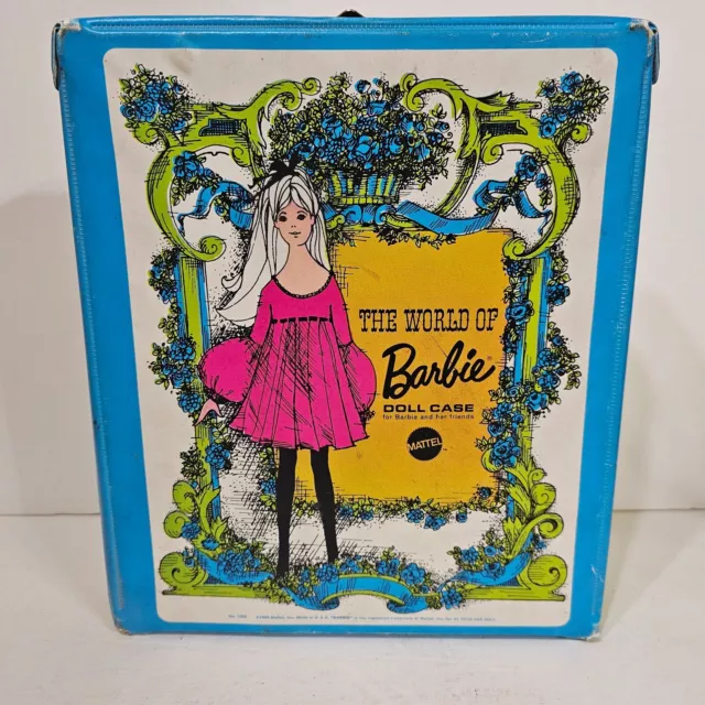 World of Barbie Doll Case #1002 for Barbie and her friends ©1968 Made in U.S.A .