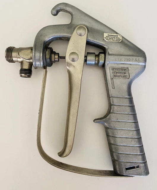Spraying System Company 250 PSI Spray Gun Wheaton Illinois Vintage