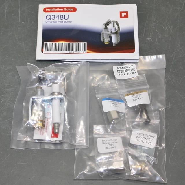 Honeywell Residao Intermittent Pilot Burner Assembly Q348U1009, Ignitor-Sensor