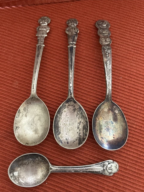 Four Baby Spoons Collectable