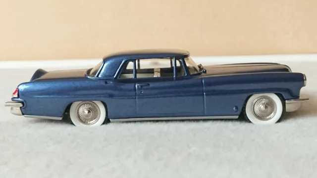 Brooklin Models BRK 11 1957 Lincoln Continental Mk.II Coupe Blue Boxed