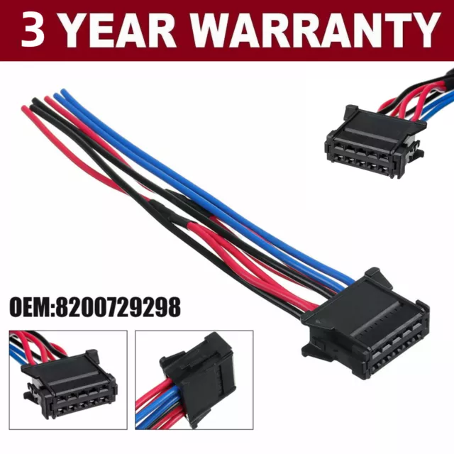 Heater Blower Resistor Wiring Loom Harness Repair For Renault Clio Megane MK2