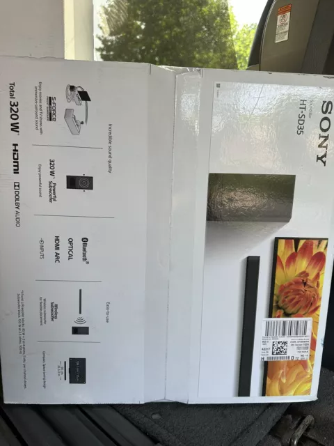 Sony HT-SD35 2.1-Channel Bluetooth Soundbar with Subwoofer