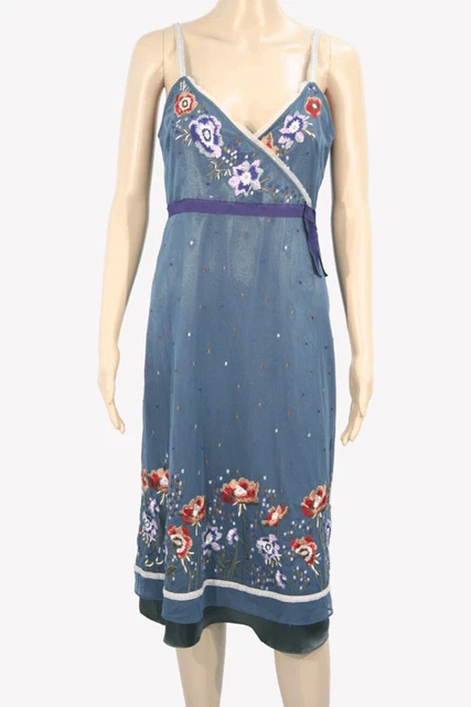 Whistles Robe De Femmes Gr. 38 (Royaume-Uni 12) Multicolore Shiftkleid Robe