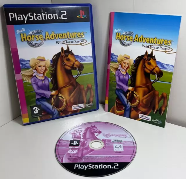 Barbie Horse Adventures: Wild Horse Rescue para Playstation 2 (2003)
