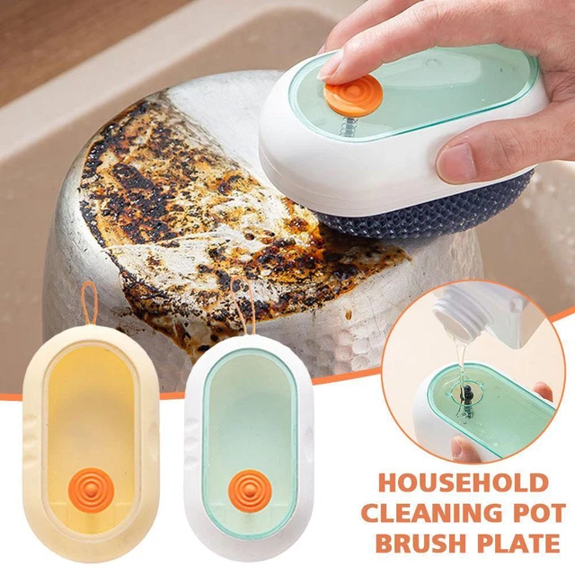 Cepillo de limpieza hidráulico cerdas densas lavado para bañera zapatos lavandería G8S9
