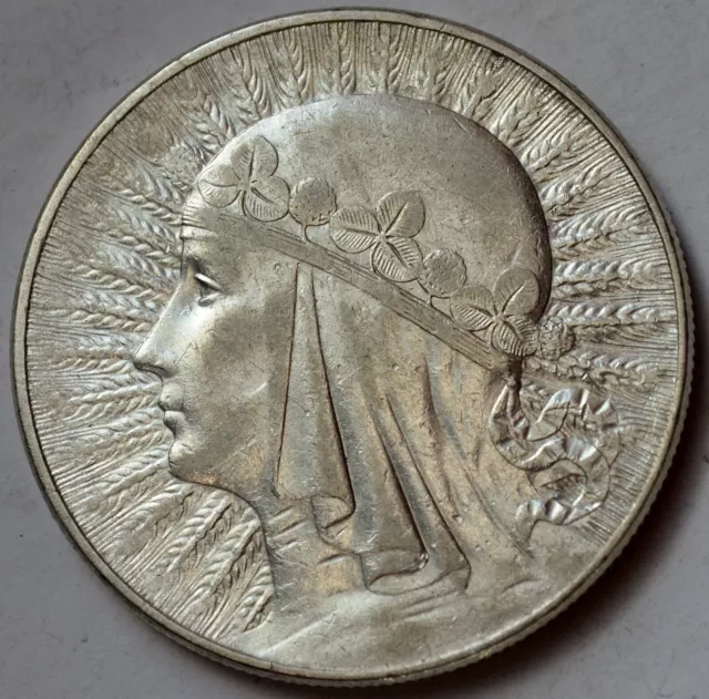 Poland 10 Zlotych, 1932, Queen Jadwiga, Warsaw Mint