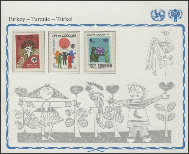 Turkey: Friendship & Children of Different Nations & Globe, 3 Brands **
