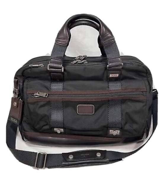 Tumi Alpha Bravo Hansen Brief Hickory Black 222642HK2 - Messenger / Laptop Bag