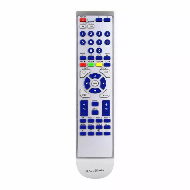 RM Series Remote Control fits FERGUSON 28WF64USTV/VCR 28WK25UG 28WN22U 28WR22E