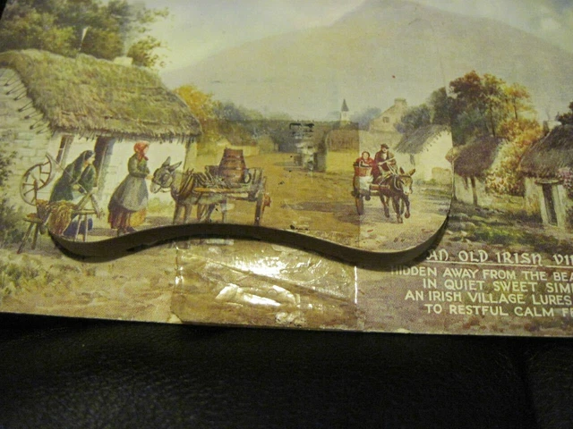 Irische Postkarte Ein BIT OF OLD IRLAND Belfast Ansichten 1944 US Army Neuheit 12 Ansichten 3