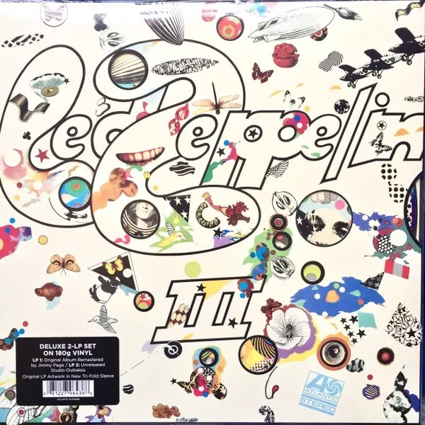 Led Zeppelin Led Zeppelin III 2 x 12" Vinyl LP Deluxe Edition Reissue FREE POST