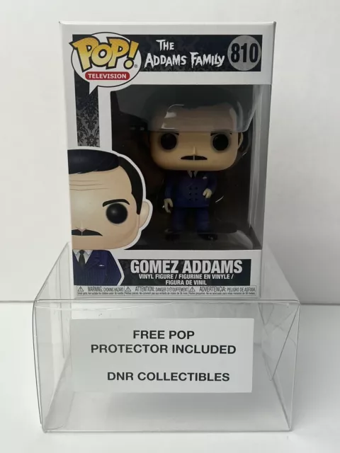 Funko Pop! The Addams Family #810 Gomez Addams Vinyl Figure W/Protector Vaulted