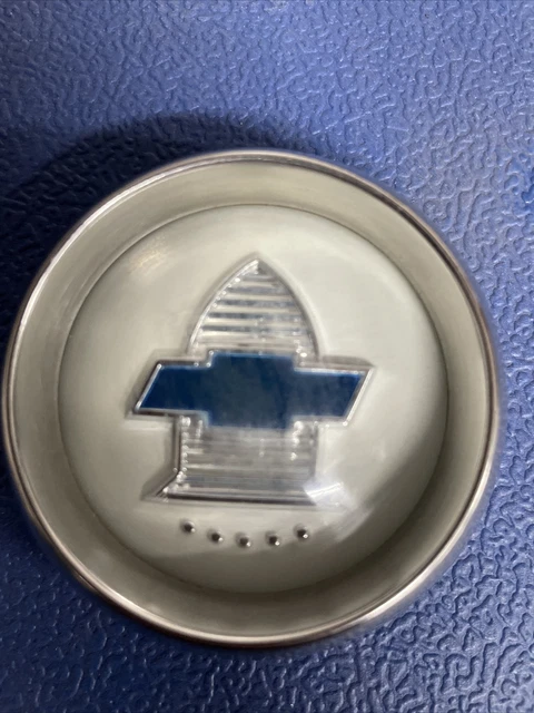 1951 - 1952 Chevrolet Belair & Deluxe Chevy Horn Cap Button  Emblem Original Oem