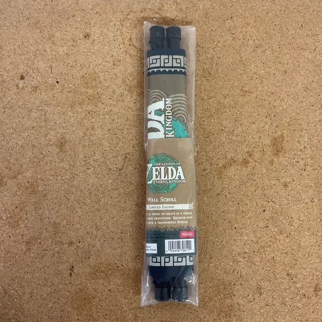 THE LEGEND OF Zelda Tears of the Kingdom Gold Wall Scroll £56.14