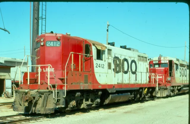 SOO 2412 GP-9, Chicago, Il, 03/79; Kodachrome Original