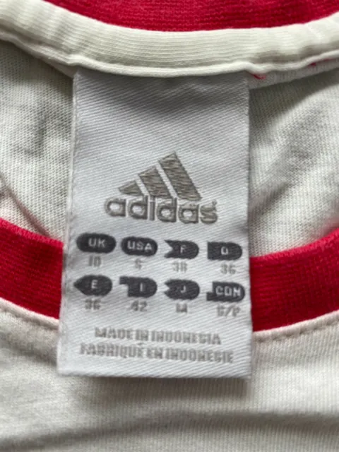 Adidas+++T Shirt+++Bianco++++Tg 42+++Originale100%+++Reuse+++Street Wear 6