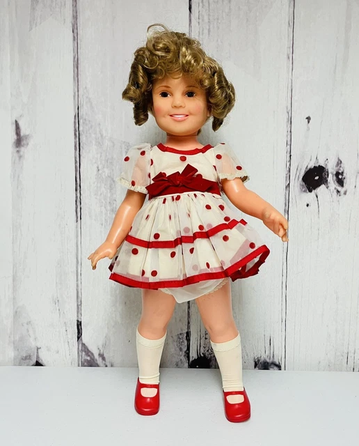 Vintage 1972 Ideal SHIRLEY TEMPLE Doll With Original Clothes Figure 16.5” Tall
