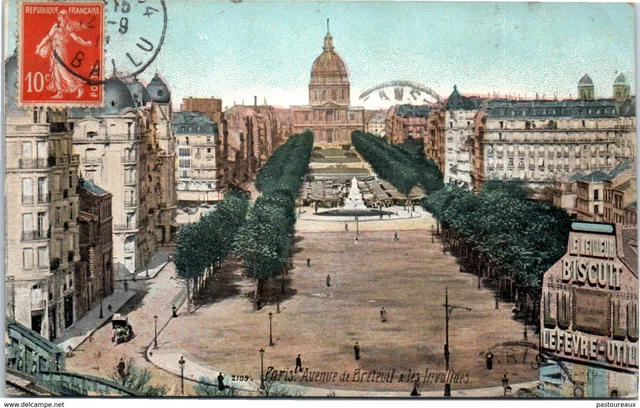 75 PARIS - Avenue de Breteuil et les Invalides PAST/5030
