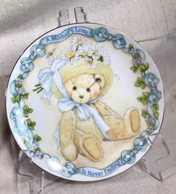 Cherished Teddies A Mothers Love Never Ending Plate 6" Enesco