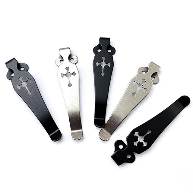 Back Clip For Spyderco Paramilitary 2 Para 3 C81 Yojimbo 2 Folding Knife Tool