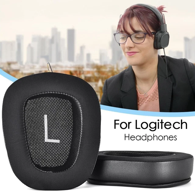 Gaming for Logitech Covers Cushion Earpad Headphones Headset For Logitech