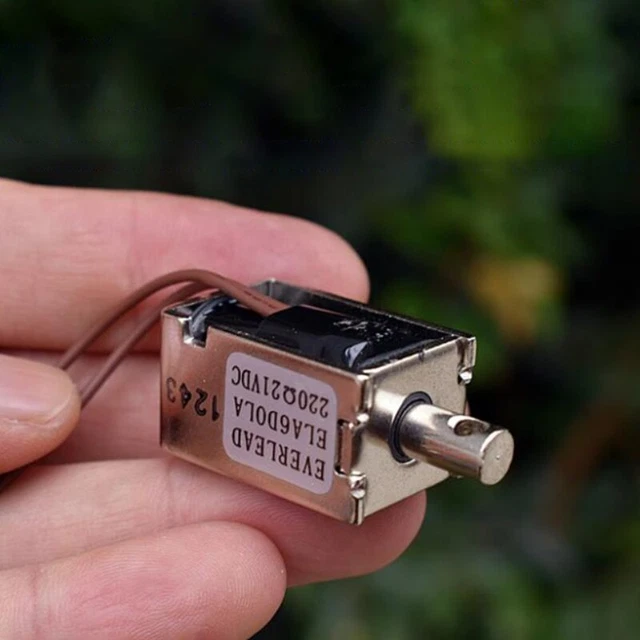 DC 18V 21V 24V Open Frame Pull Type Micro DC Electromagnet Solenoid Magnet 0628L