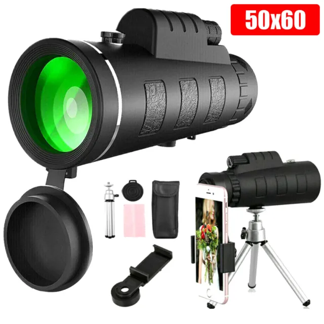 Super High Power 40X60 Portable HD Night Vision Monocular Telescope Binoculars
