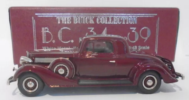 Brooklin Models 1/43 Scale BC001 - 1935 Buick 96-S Coupe - Maroon