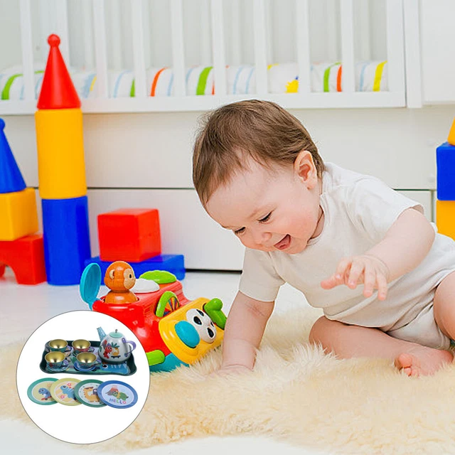 Service À Thé Maison De Jeu Métal Costume D'enfant Bas Âge Jouets