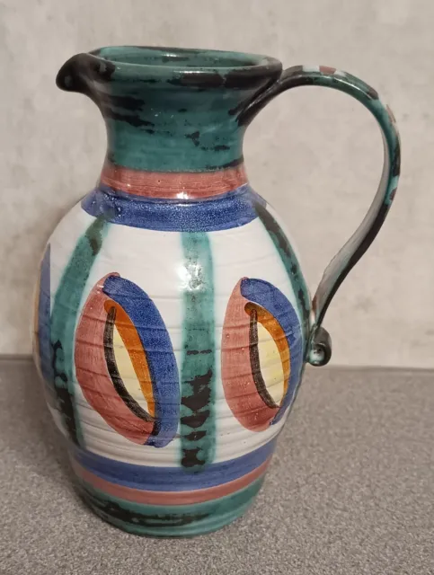 Tintagel Studio Pottery Dragon's Eye 18.5cm high Jug Vase