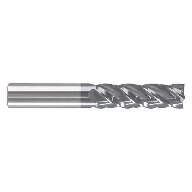GRAINGER APPROVED 284-000273 Sq. End Mill,Single End,Carb,5/8"