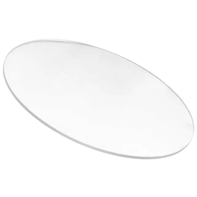 1X(Transparent  3mm thick Mirror Acrylic round Disc Diámetro:100mm  A2A3) 2