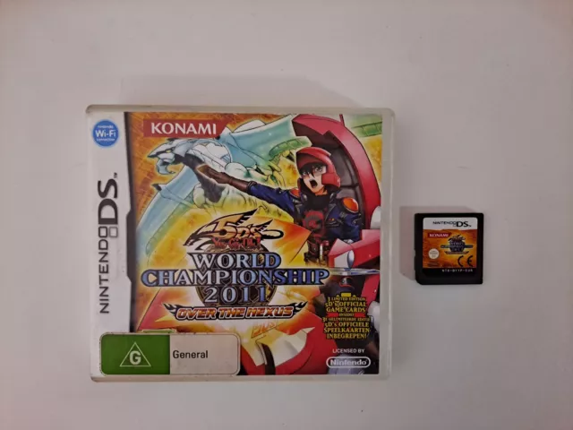 Yu-Gi-Oh 5D's World Championship 2011: Over the Nexus (Nintendo DS) WITH  CARDS